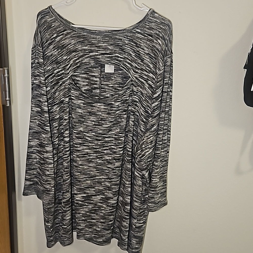 Lane Bryant tunic with a "boob window"